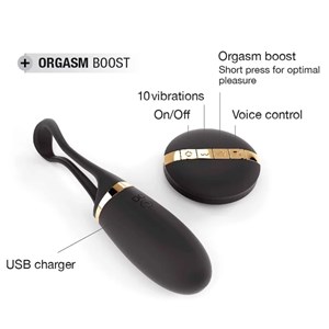 Oeuf vibrant télécommandé - sextoy