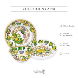 Petit bol en mélamine capri 15 cm