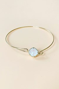 Bracelet jonc cristal de roche