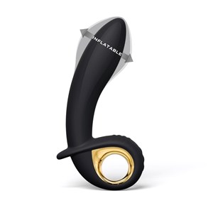 Vibromasseur gonflable - sextoy unisexe