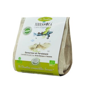 Cafe bio dosette arabica & robusta