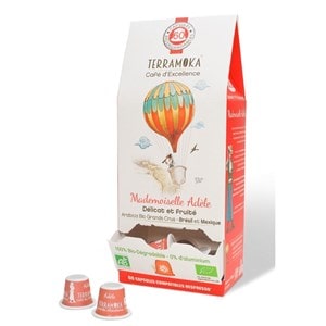 Café x60 capsules zéro dechet - adèle