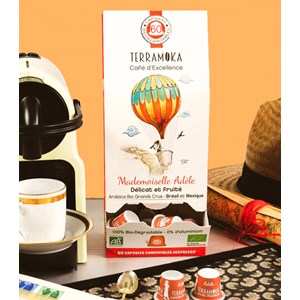Café x60 capsules zéro dechet - adèle