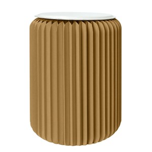 Tabouret pliable 50 cm marron