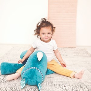 Peluche marius le rhino 50 cm