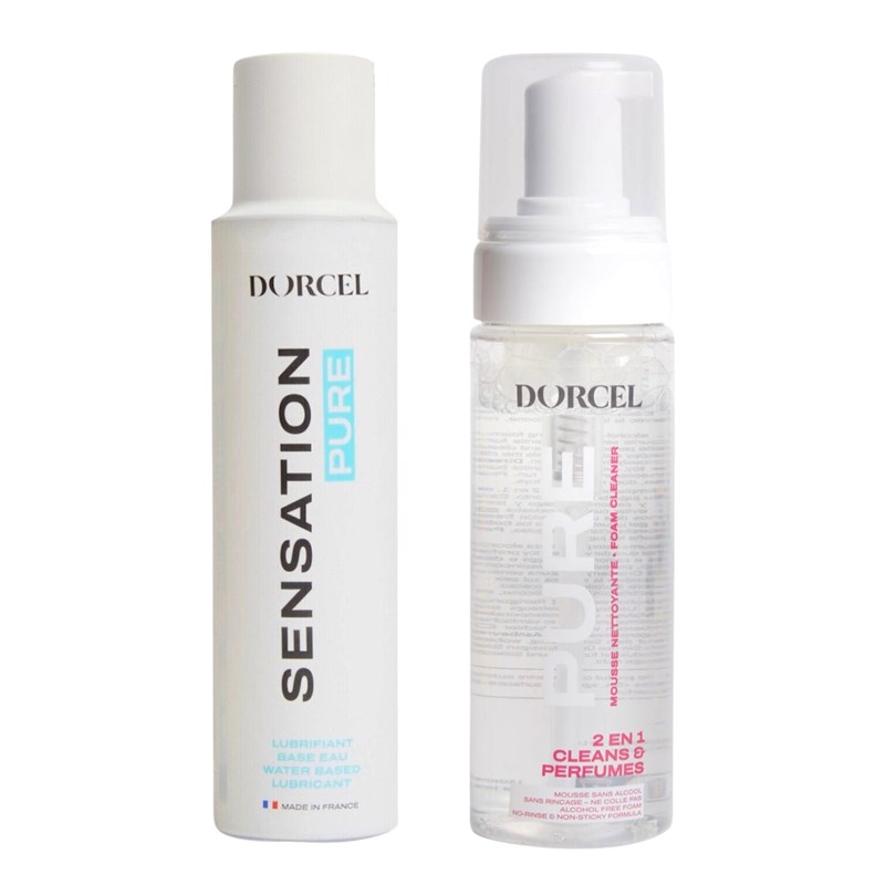 Pack lubrifiant et nettoyant sextoy