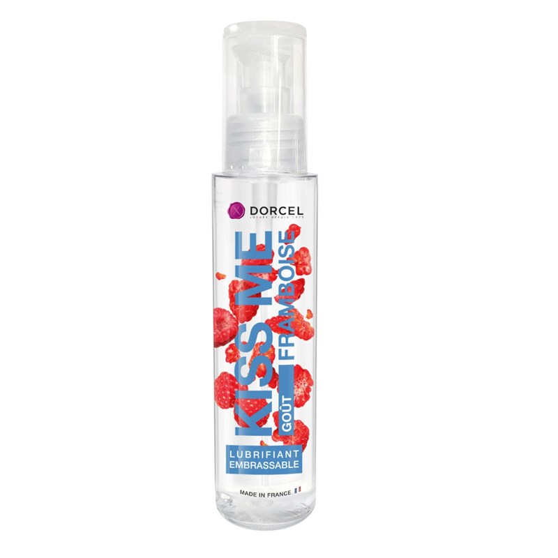 Lubrifiant embrassable framboise