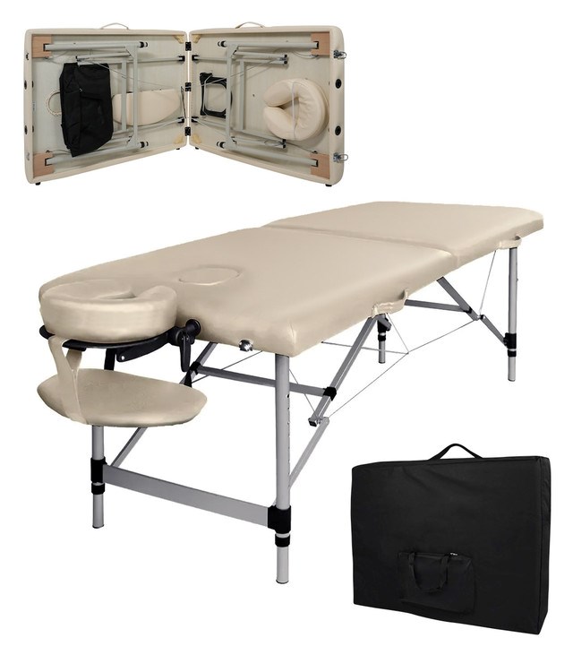 Table massage pliante alu légère 11,5kg