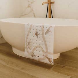 Tapis de bain - le dino