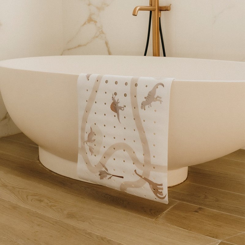 Tapis de bain - le dino