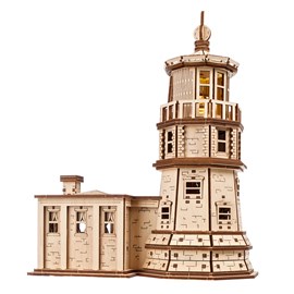 Phare split rock – puzzle 3d en bois
