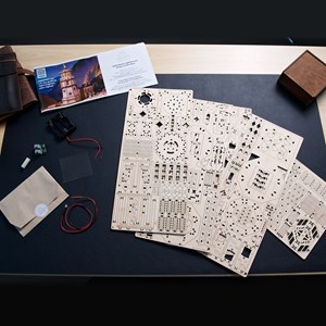 Phare split rock – puzzle 3d en bois