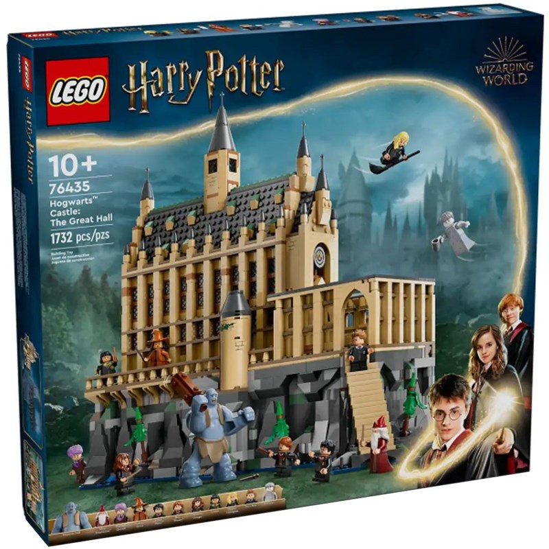 Lego hp - poudlard : grande salle - 76435