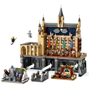Lego hp - poudlard : grande salle - 76435