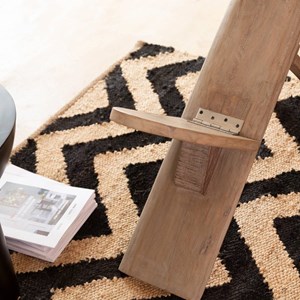 Chaise allongée en bois de manguier jordana