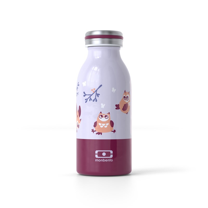 Bouteille isotherme enfant 350ml hibou
