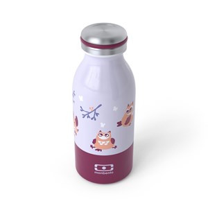 Bouteille isotherme enfant 350ml hibou