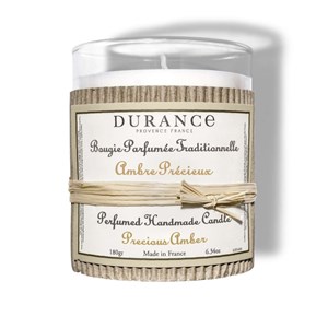Bougie parfumée ambre précieux