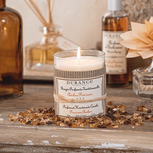 Bougie parfumée ambre précieux