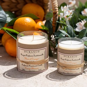 Bougie parfumée fleur d'oranger