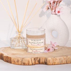 Bougie parfumée cerisier en fleurs