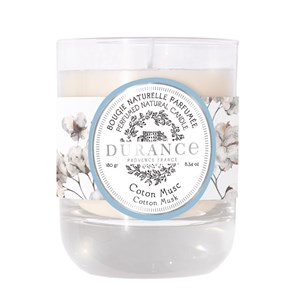 Bougie parfumée coton musc