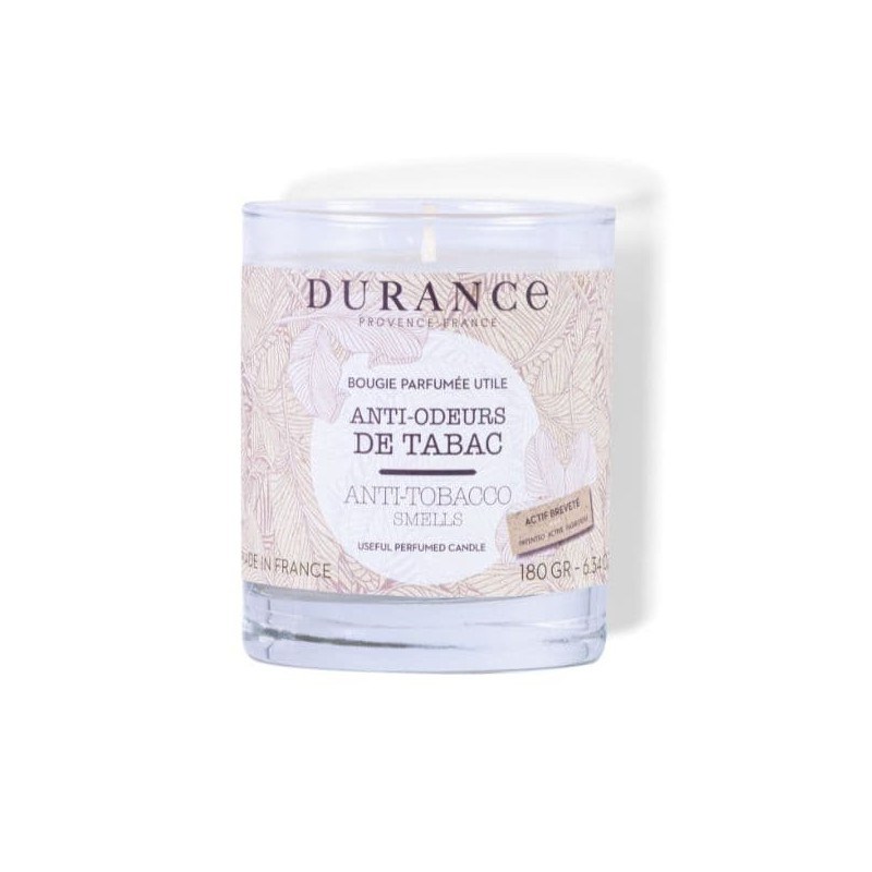 Bougie parfumée anti-odeurs de tabac
