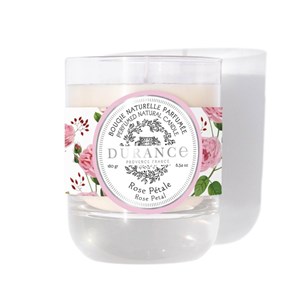 Bougie parfumée naturelle rose pétale