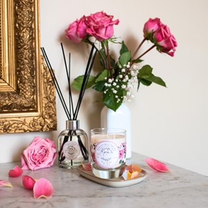 Recharge diffuseur parfum rose pétale