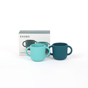 Lot de tasses d'apprentissage blue abyss