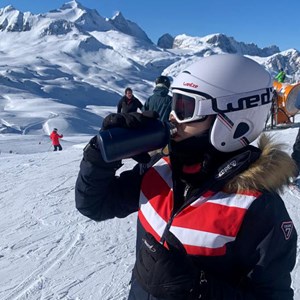 Bouteille isotherme réutilisable blue