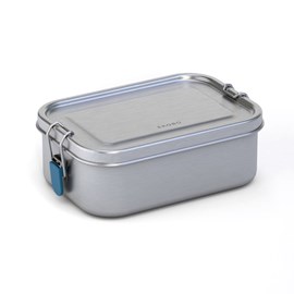 Lunchbox avec insert et fermoirs bleus