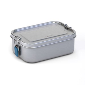 Lunchbox avec insert et fermoirs bleus