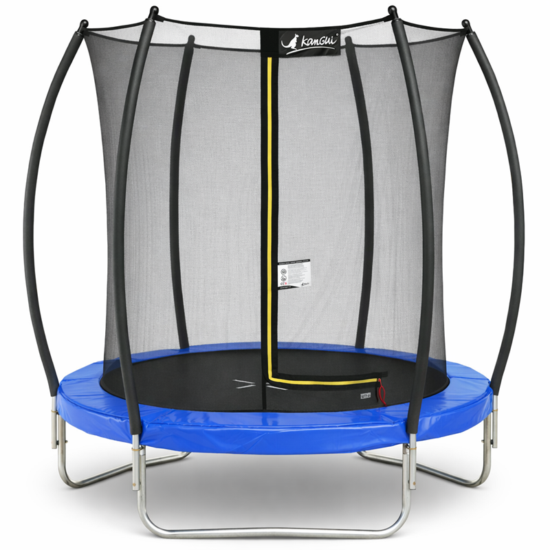 Kangui - Trampoline de jardin fpr bleu ø180