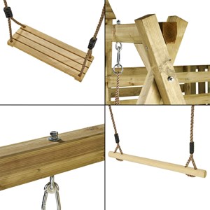 Tour de jeux en bois woupi