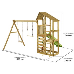 Tour de jeux en bois woupi