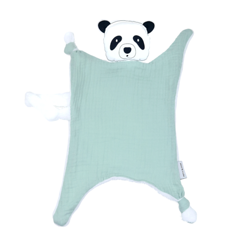 Petit Bloom - Doudou lange panda sauge