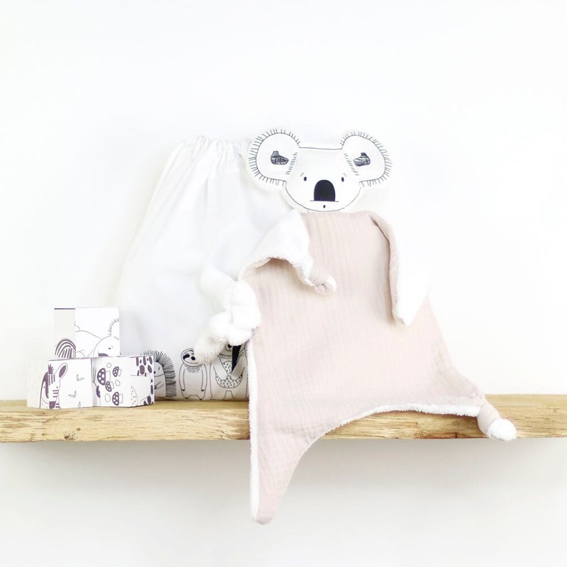 Doudou lange koala amande (Petit Bloom) - Image 1