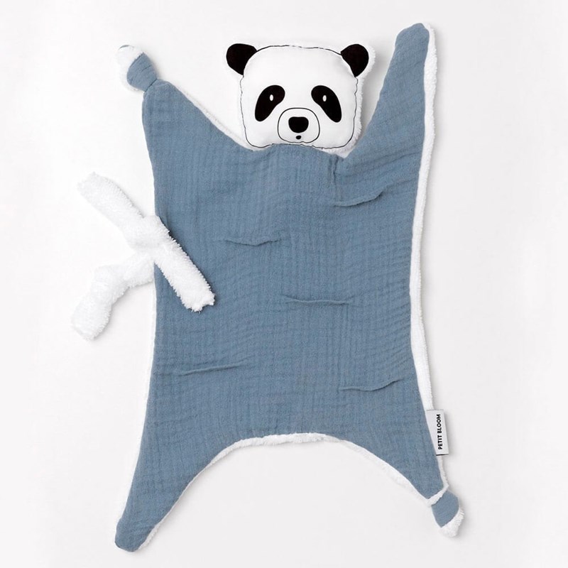 Doudou lange panda orage