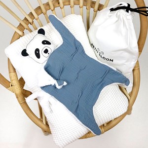 Doudou lange panda orage