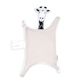 Doudou lange girafe amande