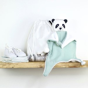 Doudou lange panda sauge