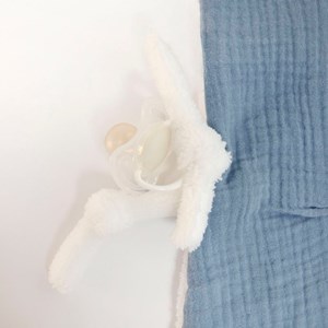 Doudou lange ours brun orage