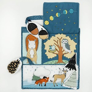 Panneau d'activité la forêt