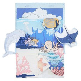 Panneau d'activité le lagon