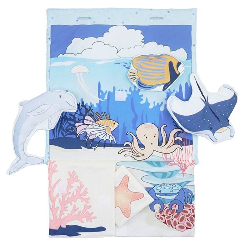 Petit Bloom - Panneau d'activité le lagon