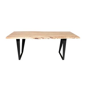 Table à manger en bois d'acacia 200 cm