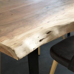Table à manger en bois d'acacia 200 cm