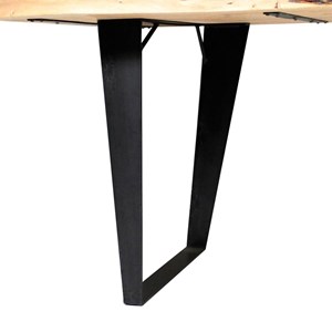 Table à manger en bois d'acacia 200 cm