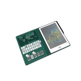 Kidydraw-mini tablette à dessin 30 animaux autour du monde